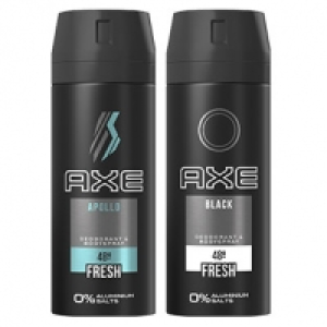 Axe Bodyspray versch. Sorten, jede 150-ml-Dose 17.90 €