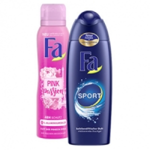 Fa Dusche, Deo Spray, Roll on oder Flüssige Seife versch. Sorten, jede 3.40 €
