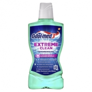 Real  Odol-med3 Mundspülung extreme clean oder all-in-one Schutz, jede 500-m