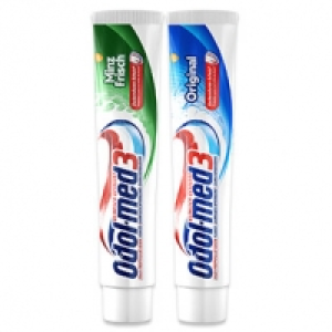 Odol-med3 Zahncreme Original, Minzfrisch, Extra White oder Zahnsteinsc