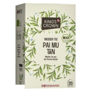 Rossmann Kings Crown Bio Weißer Tee Pai Mu Tan