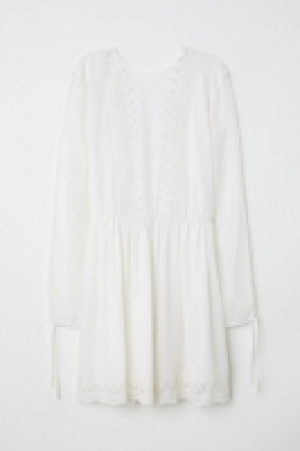  Chiffonkleid mit Spitze 25.99 €