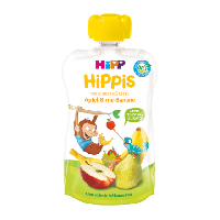 Aldi Nord  Hipp Hippis Apfel-Birne-Banane