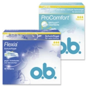 o.b. Tampons 4.49 €