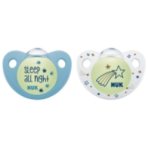 Nuk Night & Day Trendline Silikon-Schnuller sleep all night & Sternschnupp