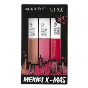 Rossmann Maybelline New York XMAS Set Matte Ink Pink