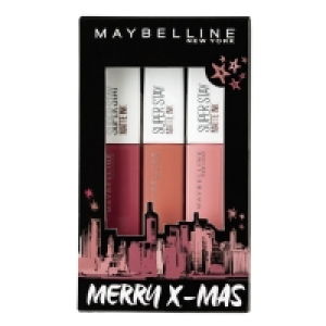 Rossmann Maybelline New York XMAS Set Matte Ink Red