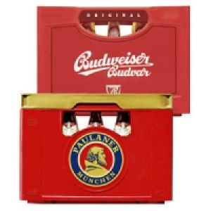 Paulaner Wei&szlig;bier oder Budweiser 13.99&nbsp;&euro;