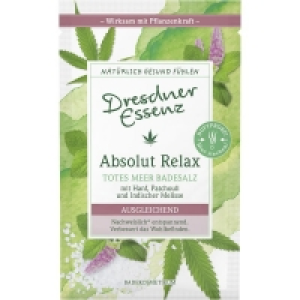 Rossmann Dresdner Essenz Totes Meer Badesalz Absolut Relax