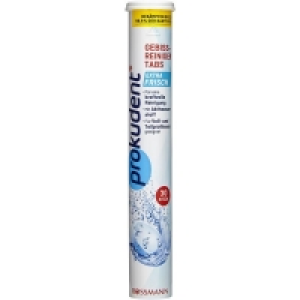 Rossmann Prokudent Gebissreiniger Tabs extra frisch