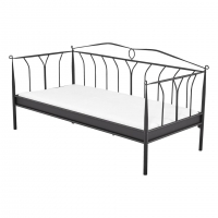 Dänisches Bettenlager  Bett Give (90x200, schwarz)