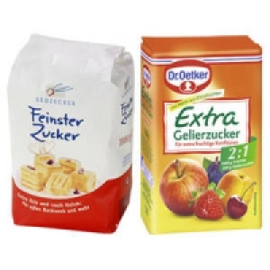 S&uuml;dzucker Feinster Zucker, Gelierzucker 3 : 1 oder Dr. Oetker Gelierzu 0.99&nbsp;&euro;