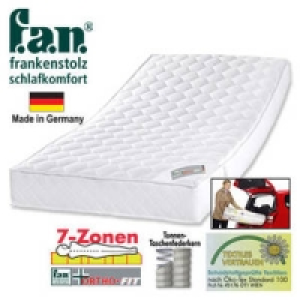 7-Zonen-Tonnen-Taschenfederkern-Matratze 99.95&nbsp;&euro;