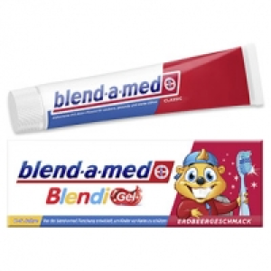 Blendi Kinderzahncreme oder blend-a-med Zahncreme classic, extra frisc 9.20 €