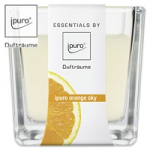 Serie Essentials Pure Duftkerze - versch. Aromen - Brenndauer ca. 30