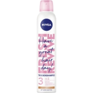 Nivea Fresh Revive 3in1 Trockenshampoo Mittlere Haartöne