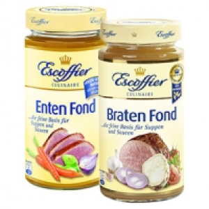 Real  Escoffier Fonds versch. Sorten, jedes 400-ml-Glas