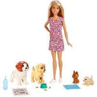 Rossmann Mattel Barbie Hundesitterin und Welpen