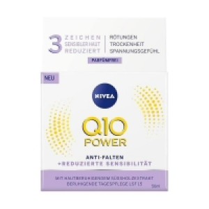 Rossmann Nivea Q10 Power Anti-Falten + Beruhigung Tagespflege Sensitive