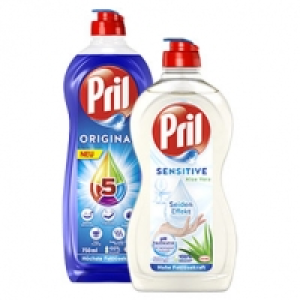Pril Handgeschirrspülmittel versch. Sorten, jede 500/750-ml-Flasche 1.59 €