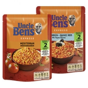 Uncle Bens 2 Minuten Express Reis versch. Sorten, jeder 220/250-g-Beu 100.00 €