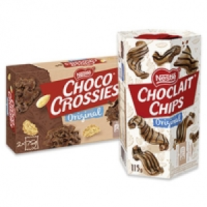 Nestle Choco Crossies oder Choclait Chips versch. Sorten, jede 150/115