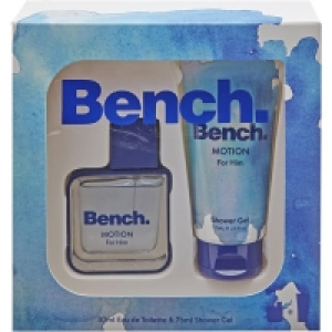 Rossmann Bench Geschenkset Motion für ihn aus Eau de Toilette 30 ml und Shower Gel 75