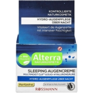 Rossmann Alterra Sleeping Augencreme