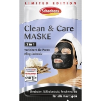 Rossmann Schaebens Clean & Care Maske 2in1 Limited Edition