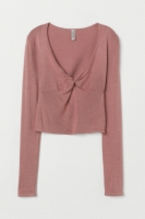 HM   Shirt mit Knotendetail