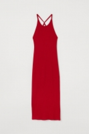 HM   Geripptes Bodycon-Kleid