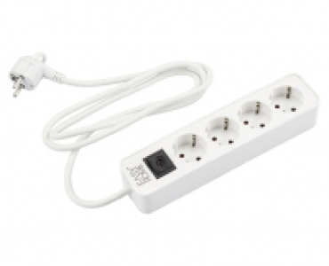 EASY HOME® Design Steckdosenleiste mit Schalter