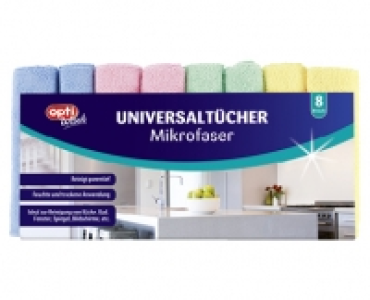 Aldi Süd  optiWisch 8 Universaltucher