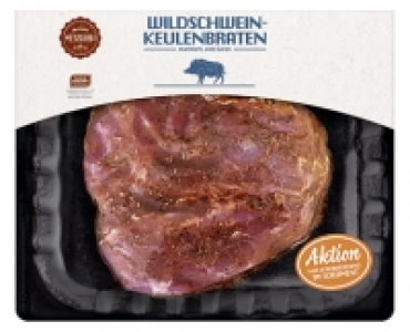 Aldi Süd  MEINE METZGEREI Wildschweinkeulenbraten, mariniert