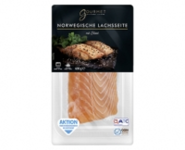 Aldi Süd  GOURMET Lachsfiletseite