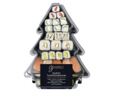 Aldi Süd  GOURMET Sushi Tannenbaum