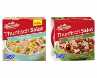 Aldi Süd  Hawesta Thunfisch-Salat oder Thunfisch-Stuckchen in Sauce
