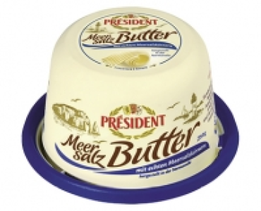PRÉSIDENT Meersalz Butter