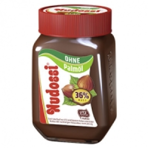 Real  Nudossi Nuss-Nougat-Creme ohne Palmöl jedes 300-g-Glas