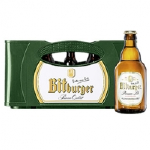 Bitburger Pils Stubbi 20 x 0,33 Liter, jeder Kasten (+ 3,10 Pfand) 1.36 €