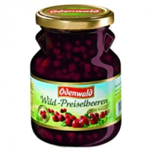 Real  Odenwald Wildpreiselbeeren Unser Feinstes jedes 400-g-Glas