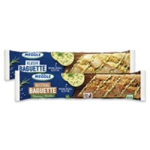 Real  Meggle Baguette oder Rustikal Baguette versch. Sorten, jede 160-g-Pack