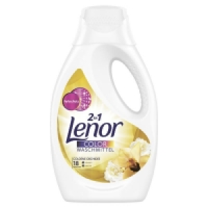 Rossmann Lenor Flüssigcolorwaschmittel Goldene Orchidee 18 WL