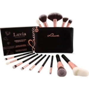 Luvia Cosmetics Essential Brushes - Black Diamond Set