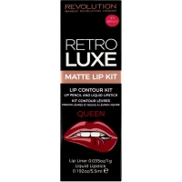 Rossmann Makeup Revolution Retro Luxe Lip Kit Matte - Queen