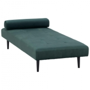 Dänisches Bettenlager  Daybed Sulsted (Samt, grün)