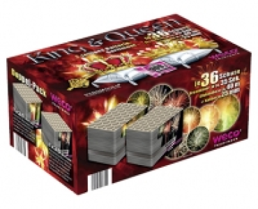 WECO®/HELIOS® Feuerwerks-Batterie King < Queen