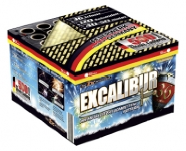 WECO®/HELIOS® Feuerwerks-Batterie Excalibur