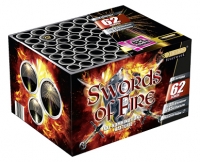 Aldi Süd  WECO®/HELIOS® Feuerwerks-Batterie Swords of Fire