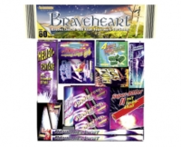 WECO®/HELIOS® Leucht- und Knallfeuerwerk Braveheart